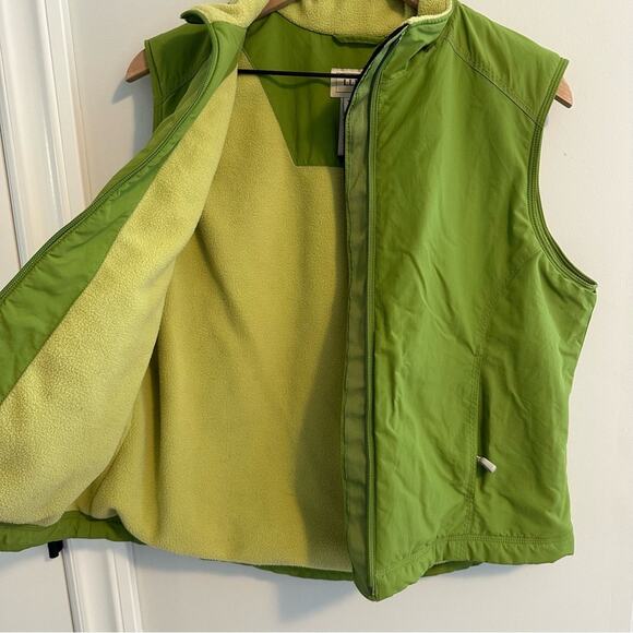 Vintage LL Bean Green Vest Jacket Large - Picture 6 of 13